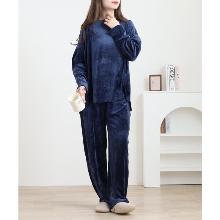 ストレッチベロア上下セット | atONE | 詳細画像4 