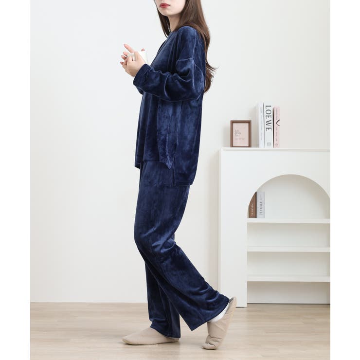 ストレッチベロア上下セット | atONE | 詳細画像5 