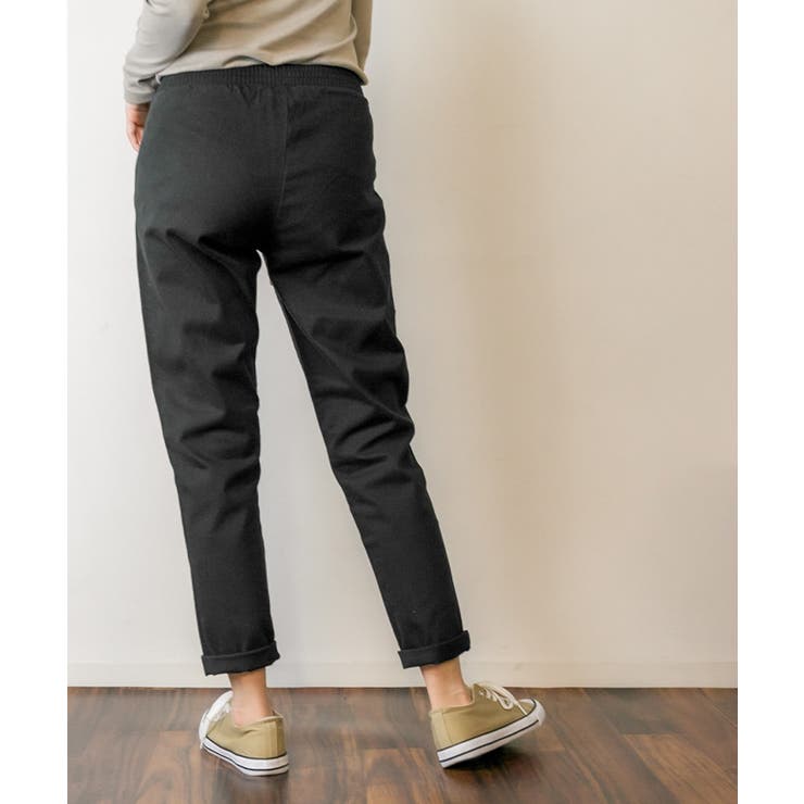 ワイドタックサルエルパンツ ゆったり リラックス | atONE | 詳細画像17 