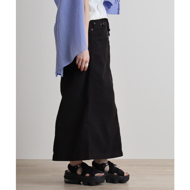 ストレッチツイル ロングスカート | atONE | 詳細画像34 