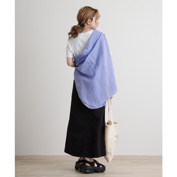 ストレッチツイル ロングスカート | atONE | 詳細画像36 