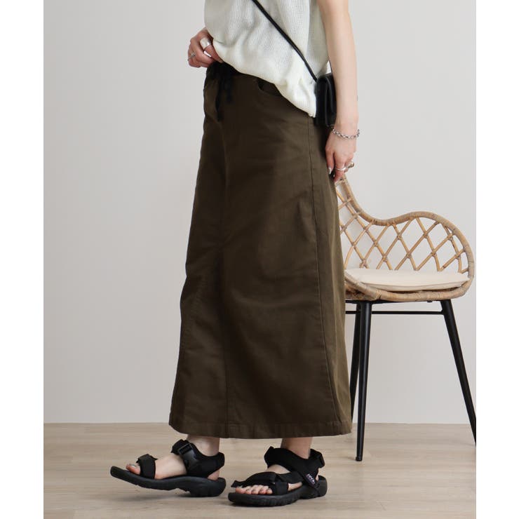 ストレッチツイル ロングスカート | atONE | 詳細画像39 