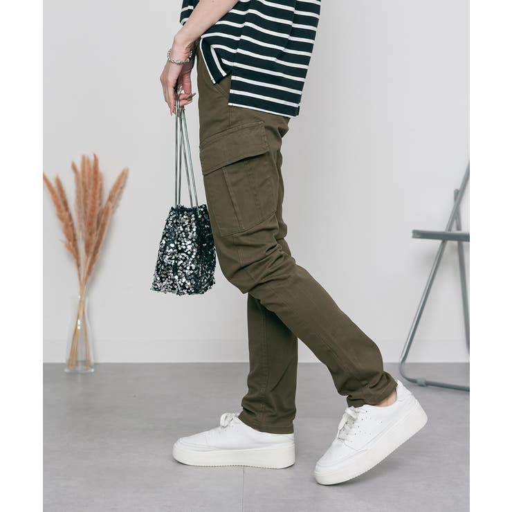 ツイルカーゴパンツ | atONE | 詳細画像17 