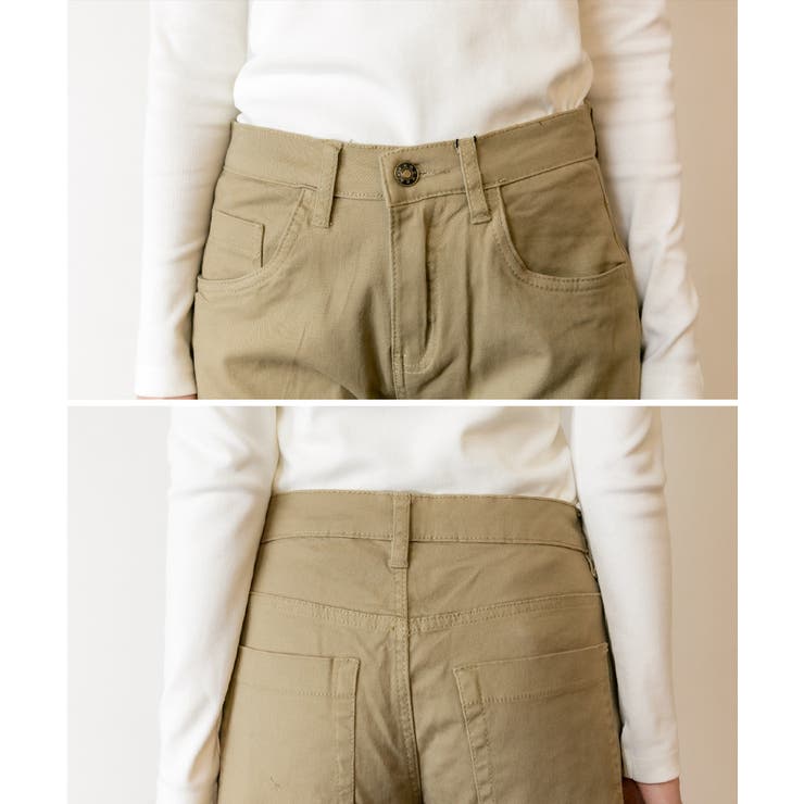 カラーツイルワイドパンツ ゆったり リラックス | atONE | 詳細画像8 