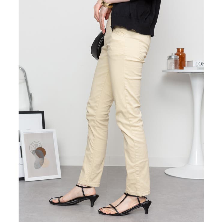 オールラバーウエストスリムパンツ スキニー ゆったり | atONE | 詳細画像31 