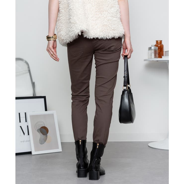 オールラバーウエストスリムパンツ スキニー ゆったり | atONE | 詳細画像39 