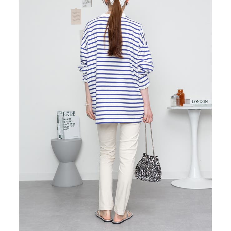 オールラバーウエストスリムパンツ スキニー ゆったり | atONE | 詳細画像49 