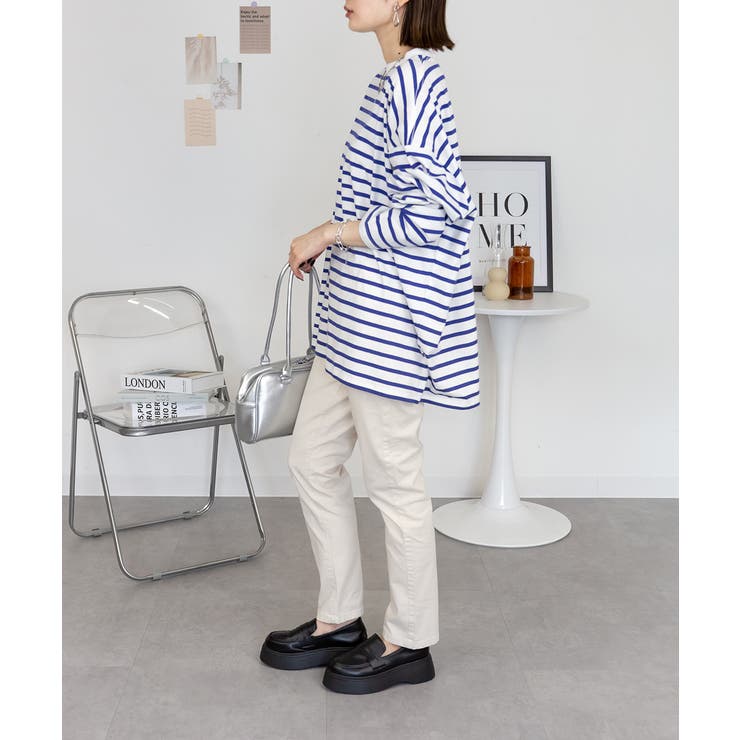 フロントジッパーツイルスキニーパンツ スリム ゆったり[品番