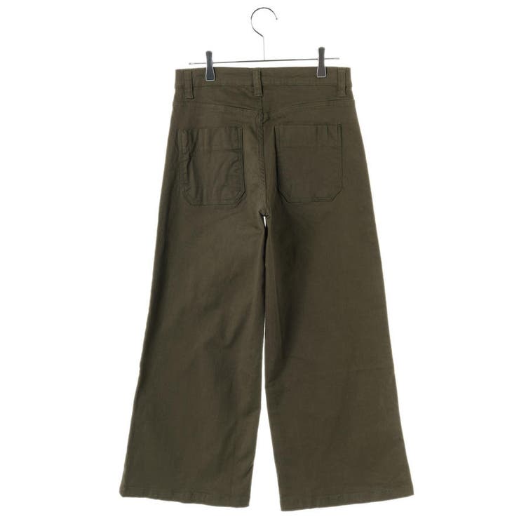 ツイルワイドベイカーパンツ ゆったり リラックス | atONE | 詳細画像12 