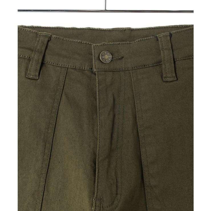 ツイルワイドベイカーパンツ ゆったり リラックス | atONE | 詳細画像13 