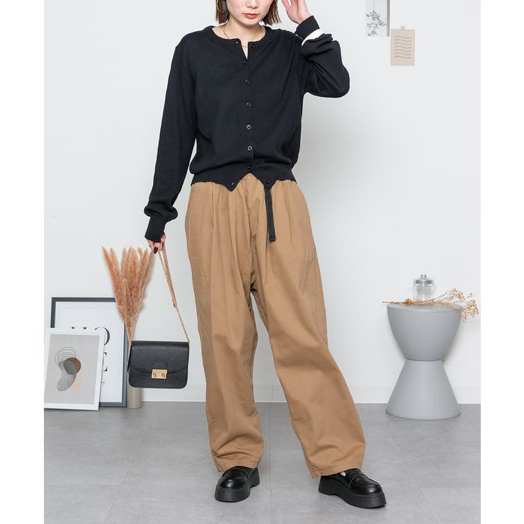 前バックルバルーンパンツ レディースファッション通販 パンツ | atONE | 詳細画像8 