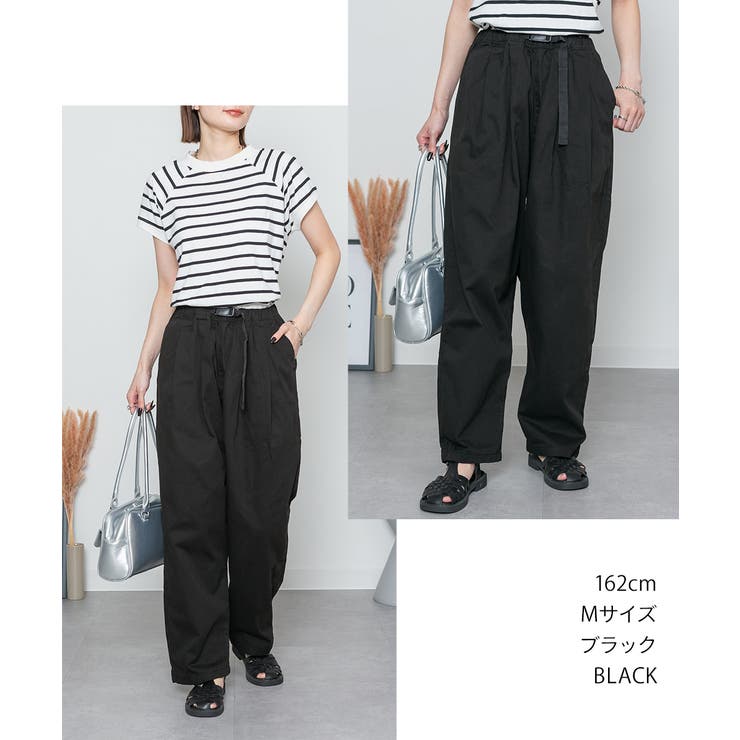 前バックルバルーンパンツ レディースファッション通販 パンツ | atONE | 詳細画像3 