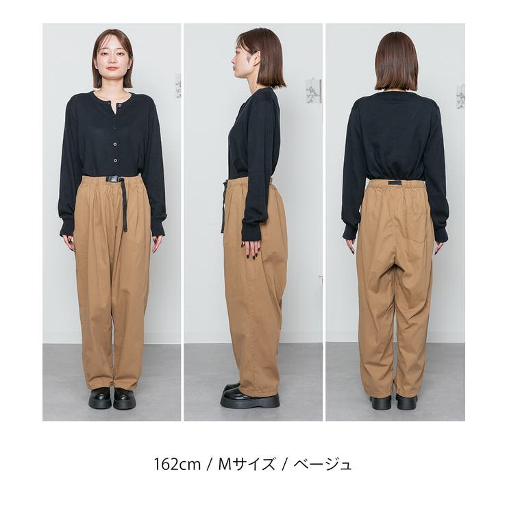 前バックルバルーンパンツ レディースファッション通販 パンツ[品番