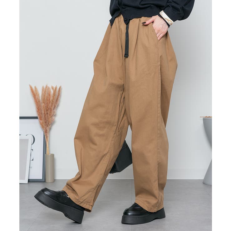 前バックルバルーンパンツ レディースファッション通販 パンツ | atONE | 詳細画像6 