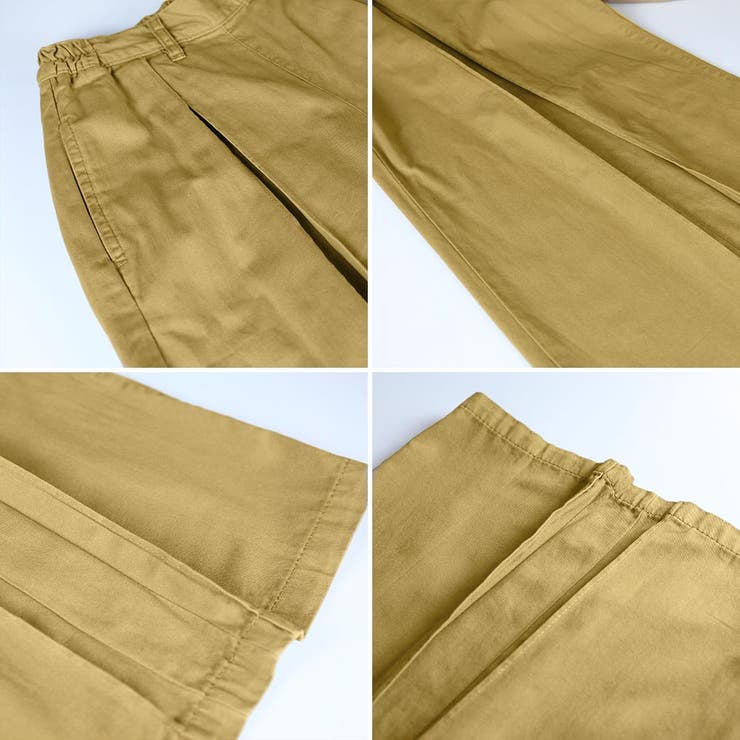 前タックワイドパンツ | atONE | 詳細画像10 