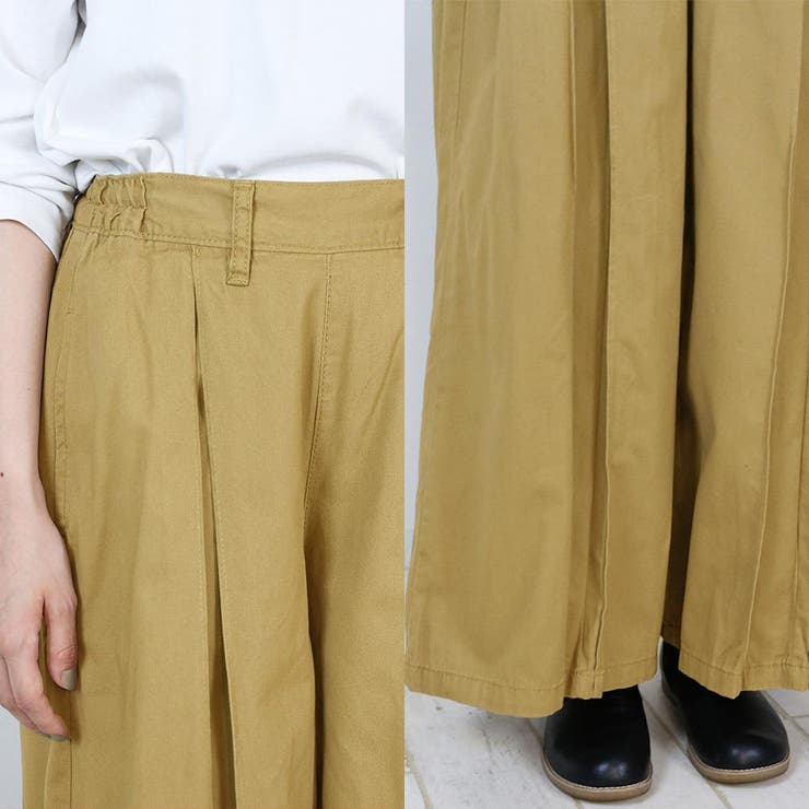 前タックワイドパンツ | atONE | 詳細画像13 