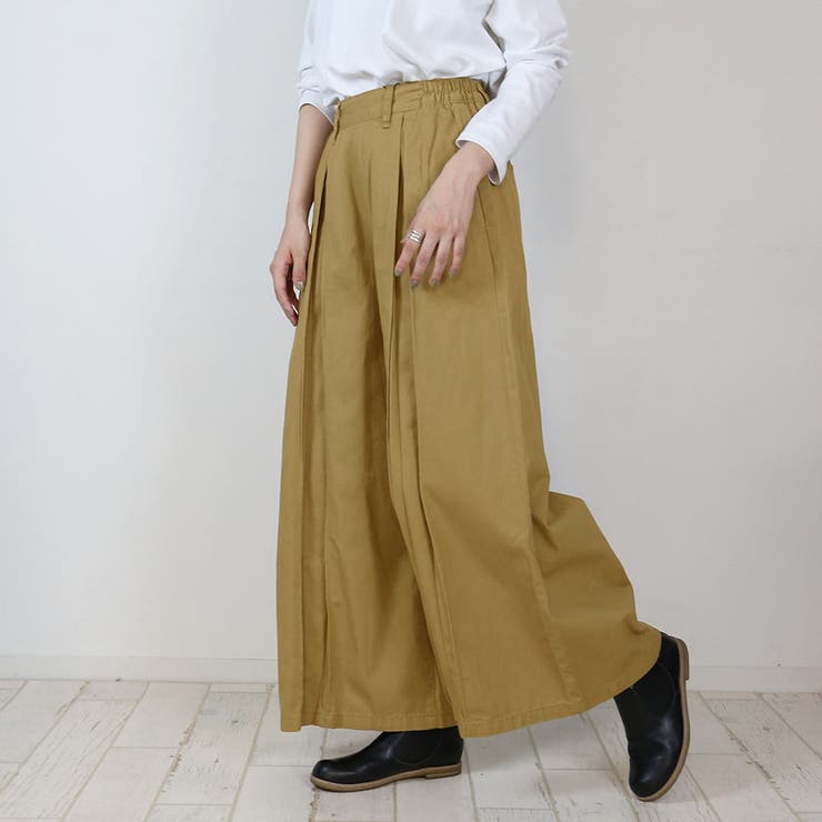 前タックワイドパンツ | atONE | 詳細画像17 