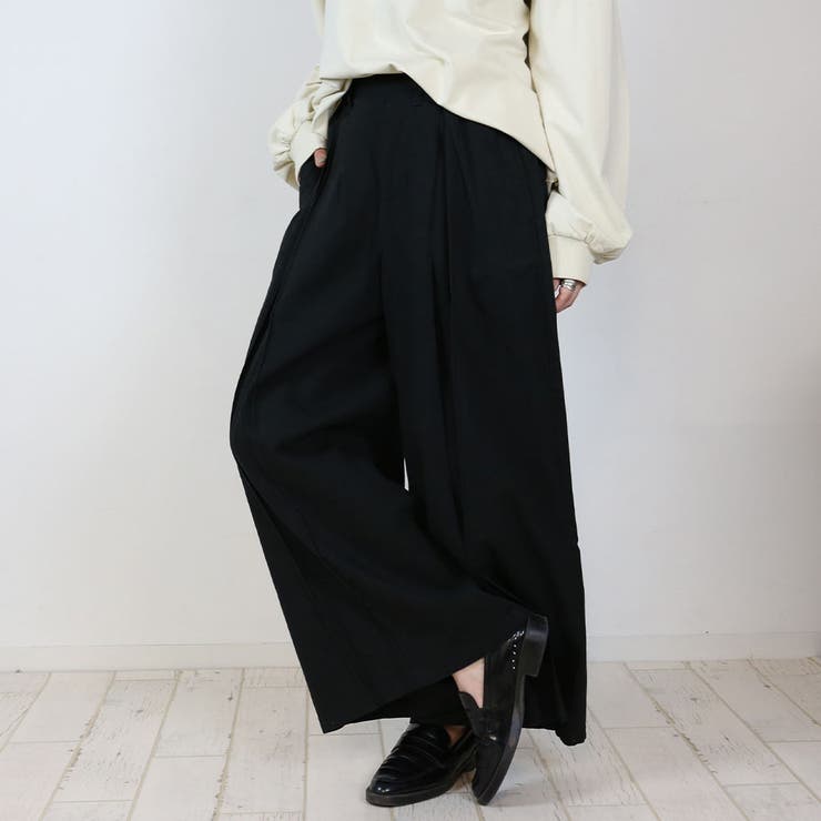 前タックワイドパンツ | atONE | 詳細画像20 