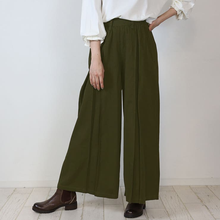 前タックワイドパンツ | atONE | 詳細画像22 