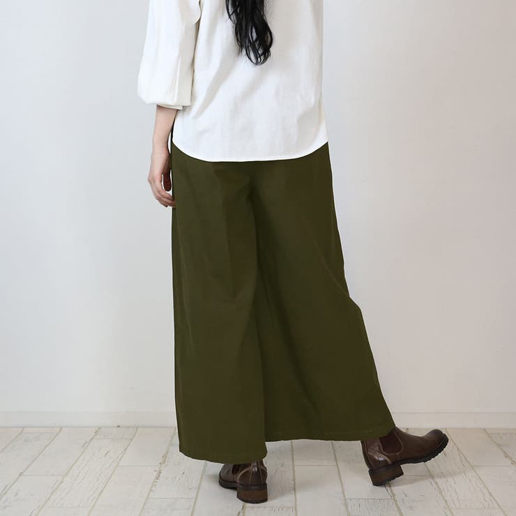 前タックワイドパンツ | atONE | 詳細画像24 