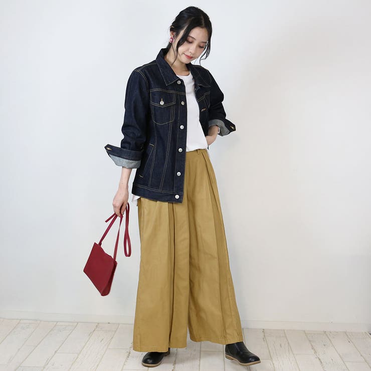 前タックワイドパンツ | atONE | 詳細画像25 