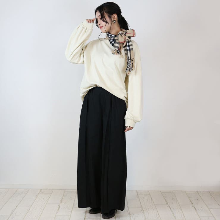 前タックワイドパンツ | atONE | 詳細画像28 