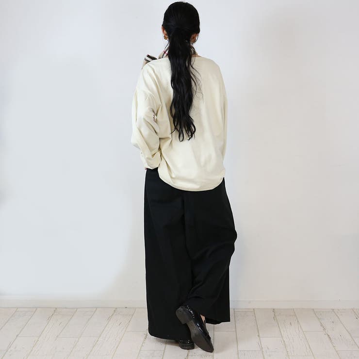 前タックワイドパンツ | atONE | 詳細画像30 
