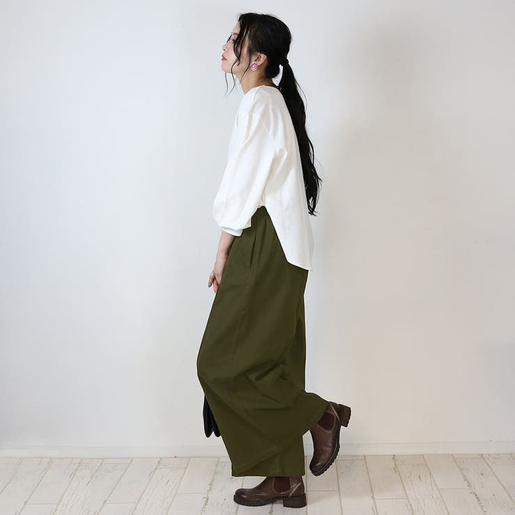 前タックワイドパンツ | atONE | 詳細画像32 