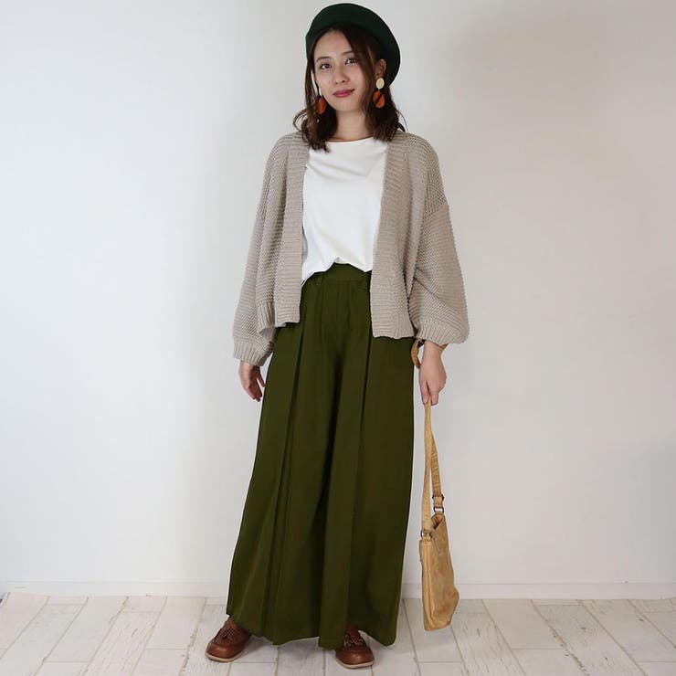 前タックワイドパンツ | atONE | 詳細画像42 