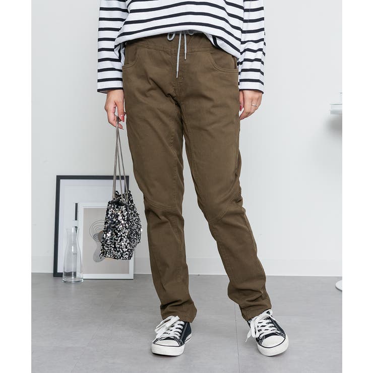 ウエストリブツイルサルエルパンツ | atONE | 詳細画像20 