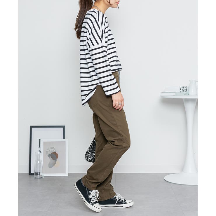 ウエストリブツイルサルエルパンツ | atONE | 詳細画像24 