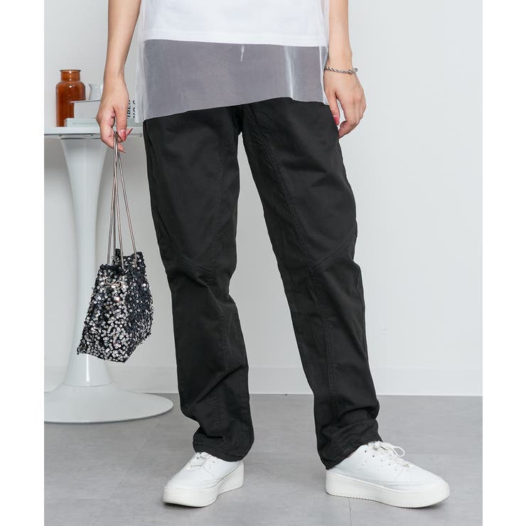 ウエストリブツイルサルエルパンツ | atONE | 詳細画像5 