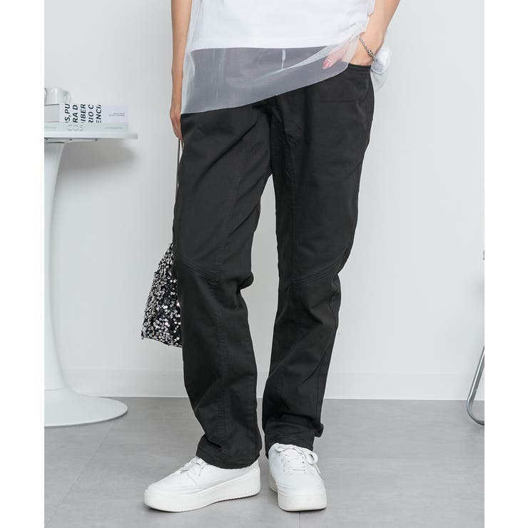 ウエストリブツイルサルエルパンツ | atONE | 詳細画像6 