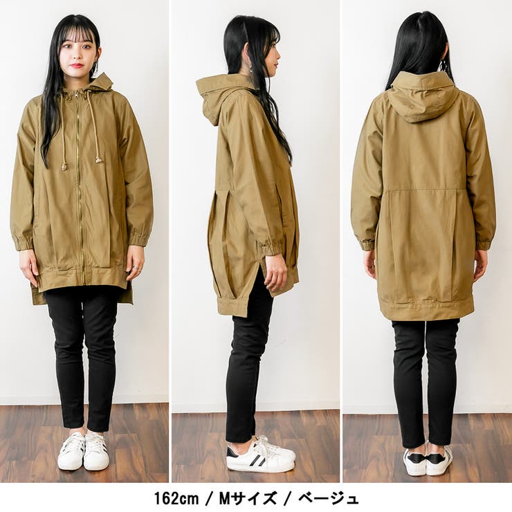 裾タックフードジャケット[品番：ATOW0000724]｜atONE（アットワン）の