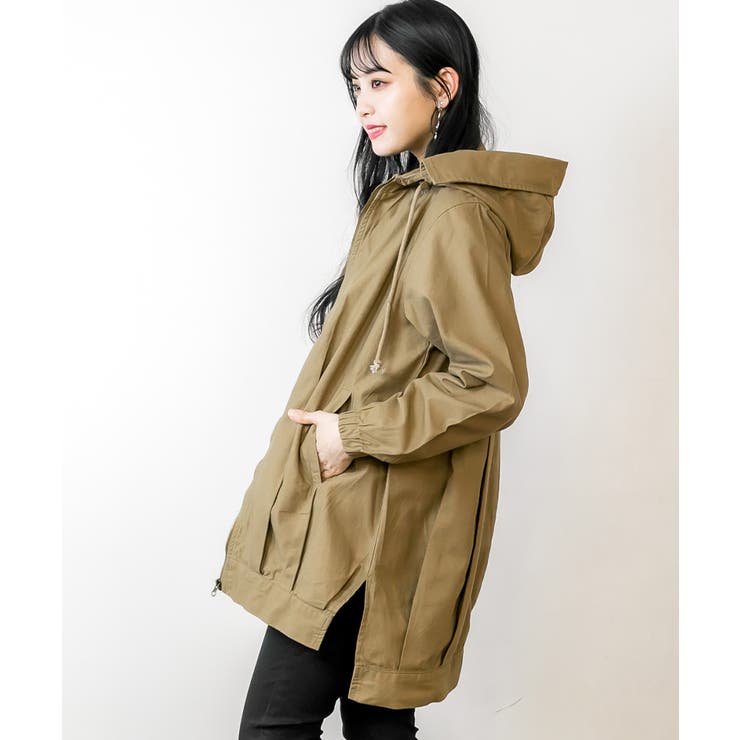 フード付きレース裾ジャケット 4025503.jpg