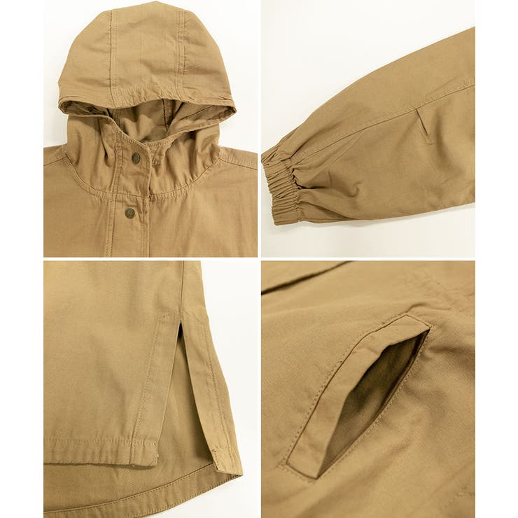 サイドスリットマウンテンコート | atONE | 詳細画像32 