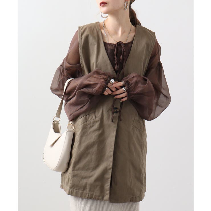 ツイルノーカラージレ | atONE | 詳細画像36 