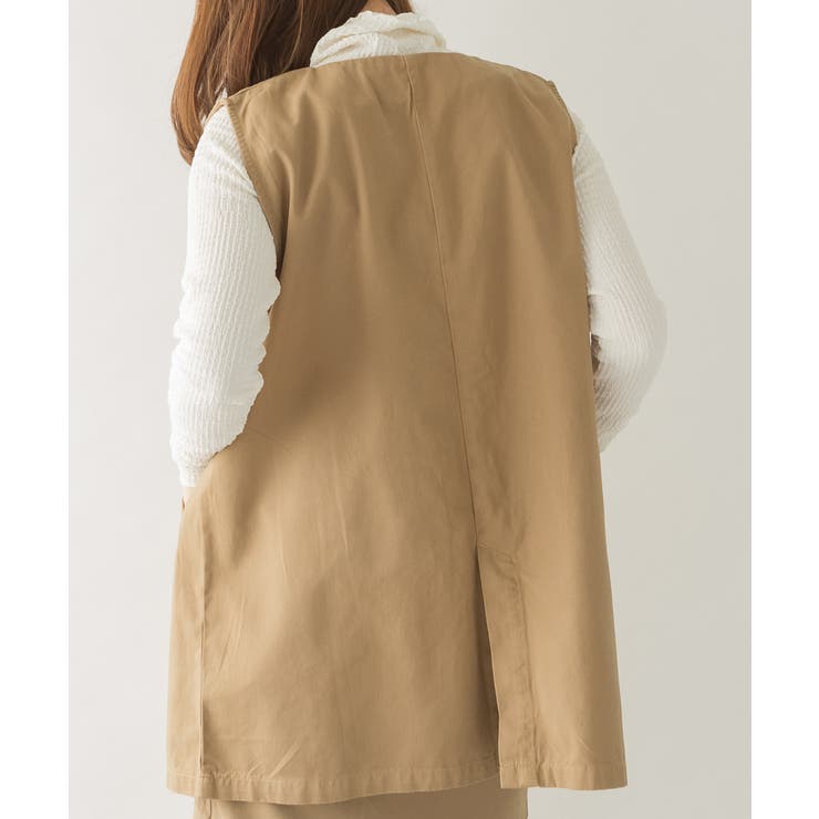 ツイルノーカラージレ | atONE | 詳細画像8 