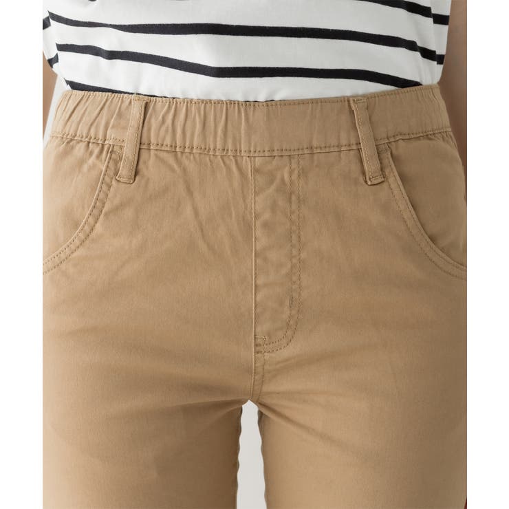 紐付きウエストゴムツイルパンツ | atONE | 詳細画像18 