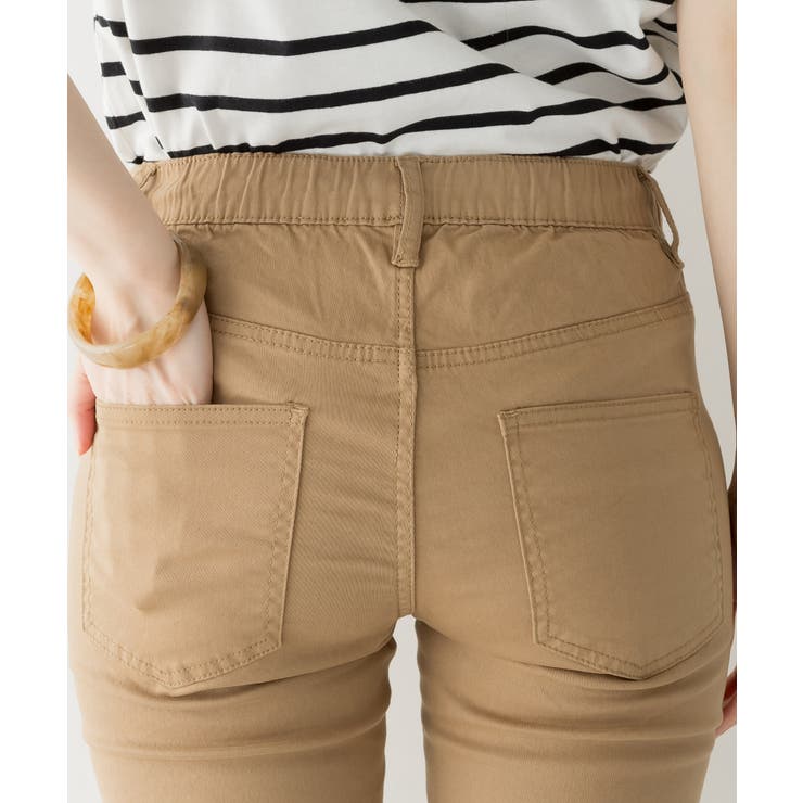 紐付きウエストゴムツイルパンツ | atONE | 詳細画像20 