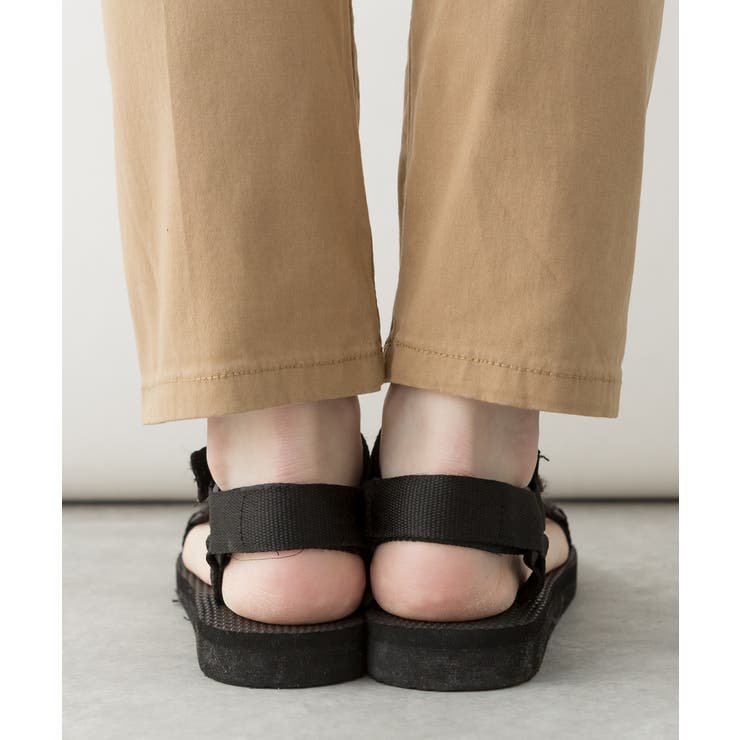 紐付きウエストゴムツイルパンツ | atONE | 詳細画像23 