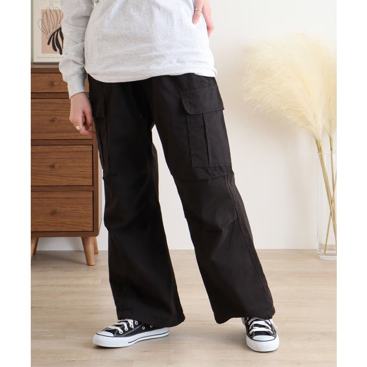 ツイルワイドカーゴパンツ | atONE | 詳細画像9 