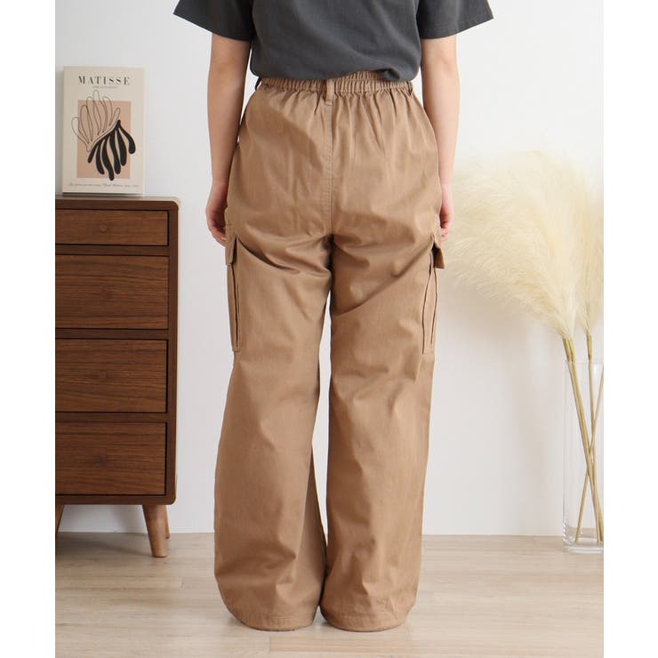 ツイルワイドカーゴパンツ | atONE | 詳細画像15 