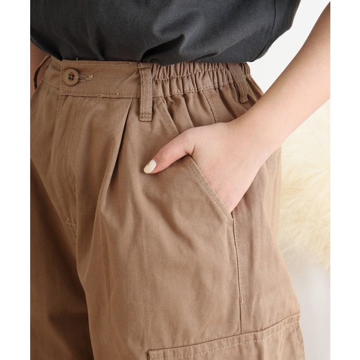 ツイルワイドカーゴパンツ | atONE | 詳細画像17 