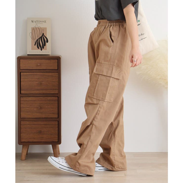 ツイルワイドカーゴパンツ | atONE | 詳細画像2 