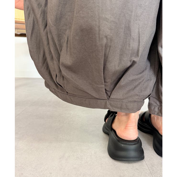 綿麻キュロットピエロパンツ | atONE | 詳細画像31 