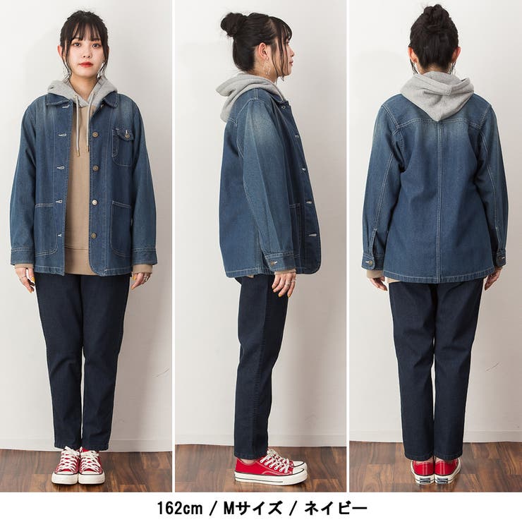デニムシャツ カバーオール デニムジャケット[品番：ATOW0000806