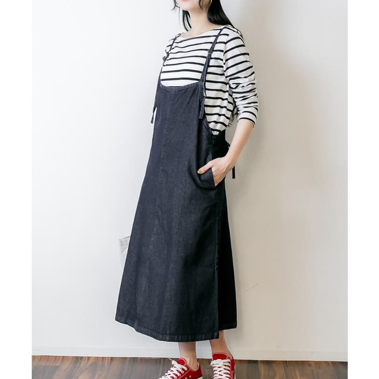 キャピタル　デニムオールインワン　スカート KAPITAL - キャピタル ソフトデニムオールインワン size Sの通販