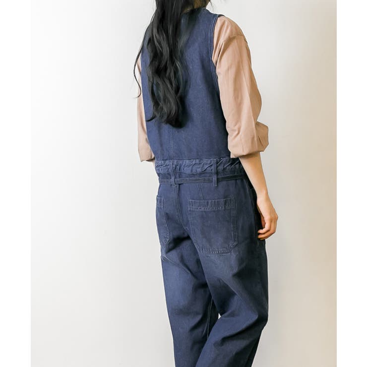 デニムノースリーブマキシパンツ レディースファッション通販 キャミ | atONE | 詳細画像18 