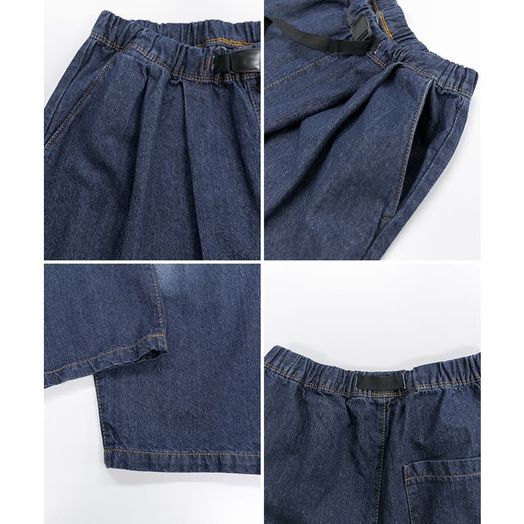 前バックルバルーンデニムパンツ | atONE | 詳細画像30 